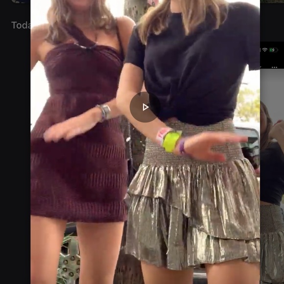 SOLD Ramy Brook Eva Metallic mini - Picture 3 of 3